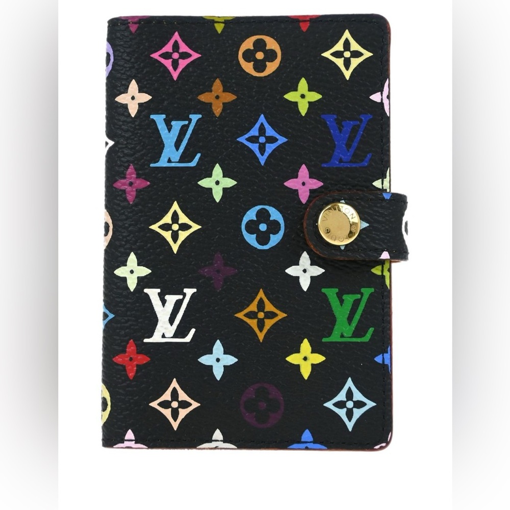 Louis Vuitton x Takashi Murakami Monogram Carnet De Bal Multicolore Agenda Cover